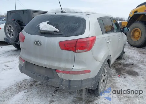 2015 Kia Sportage Lx from USA, damaged, VIN KNDPB3AC1F7783252
